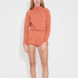 ⭐️SOLD⭐️ suzie kondi 100% cashmere apricot bloomers made in new york